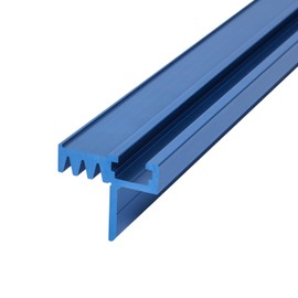 POWERTEC 24 Inch T Track Fence Cap for Miter Saws, Router Tables, Band Saw Fences, and More - T Track Accessories for Woodworking (72168)