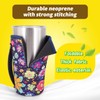 3 Pack Iced Coffee sleeve Insulated Neoprene Cup Sleeves with