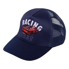 Chicco, Child cap with modern and fashionable graphics, children's cap ideal for protecting head and eyes from the sun, machine washable, children's and boys clothing, designed in Italy, blue