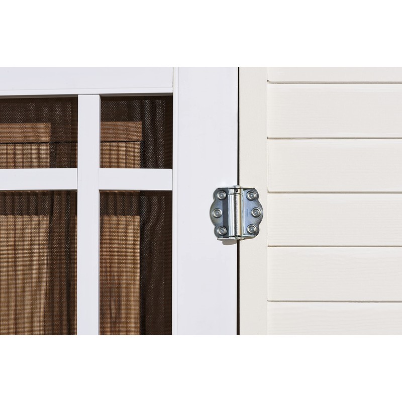 Wright Products V650ZP ADJUSTABLE SELF-CLOSING HINGES 2-3/4", ZINC PLATED