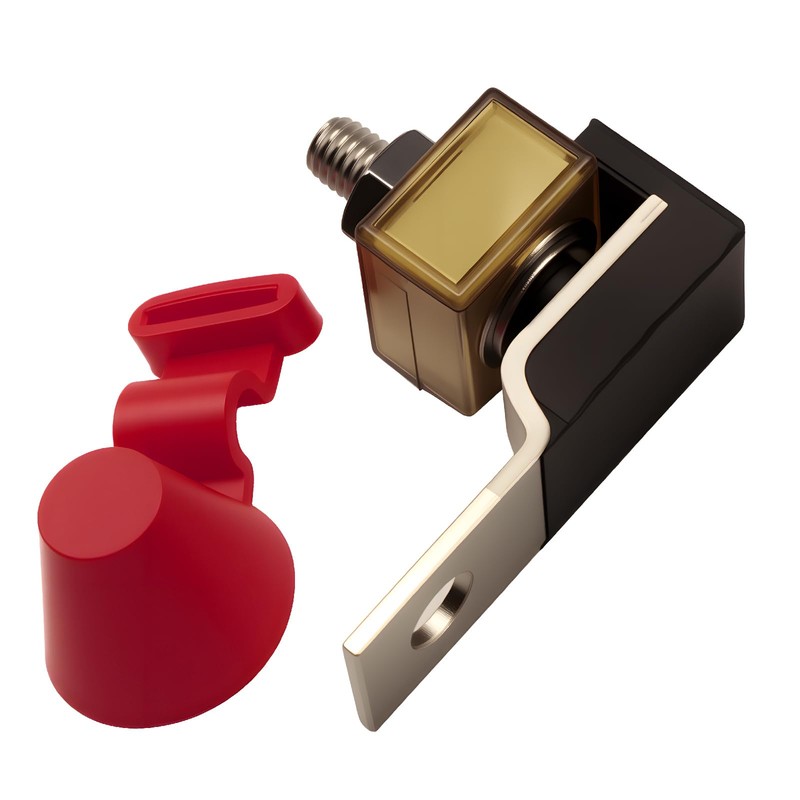 RKURCK 58V DC Max MRBF Terminal Block Fuse Holder 75A,Mrbf