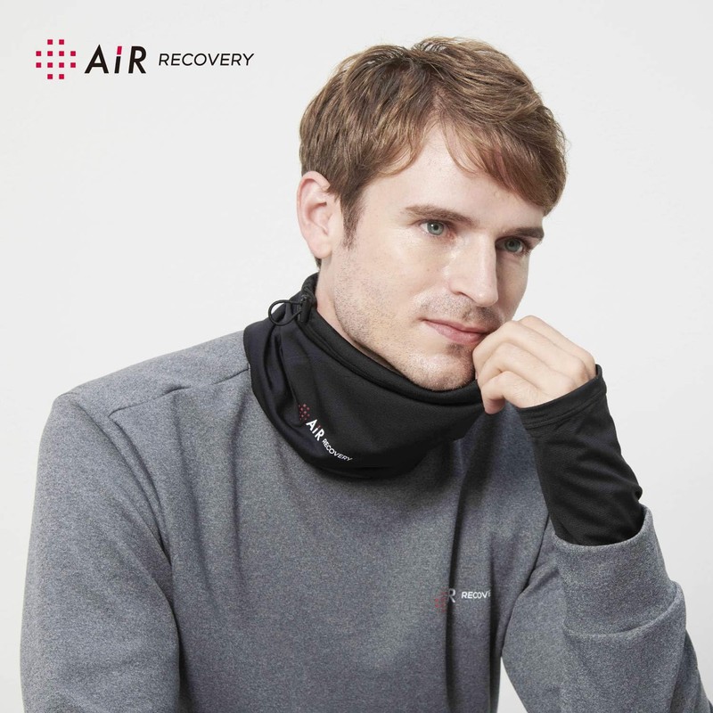 Nishikawa PS94430081 Air Recovery Sleep Tech Wear, Neck Warmer, 10.6
