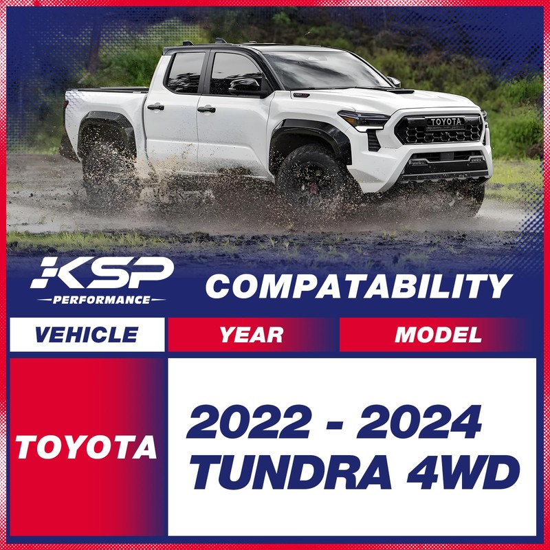 KSP 2"Rear Lift Kits for Tundra 4WD 2022-2024, 2pc Leveling