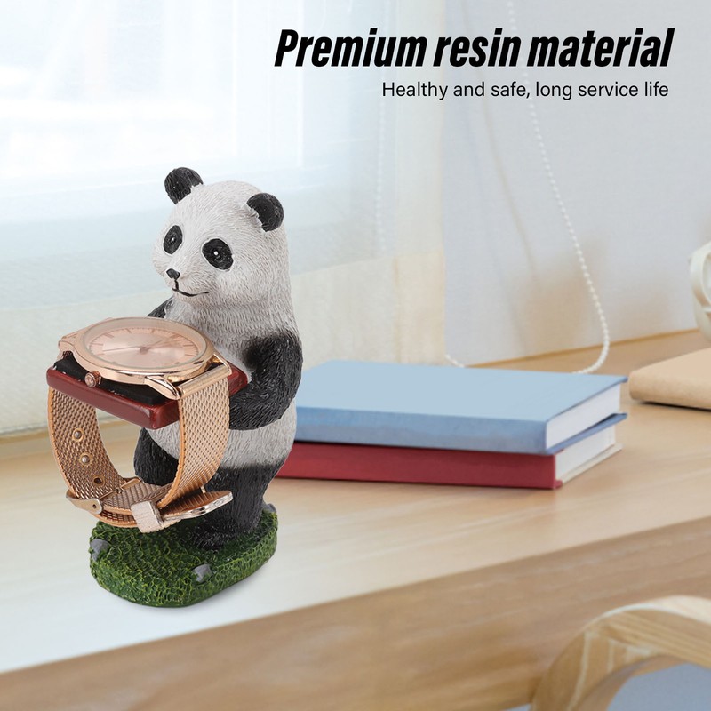 Resin Watch Stand Handmade Figurine Model Decorative Watch Display Stand