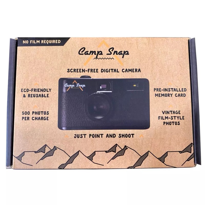 Camp Snap Screen-Free Digital Camera (Black)