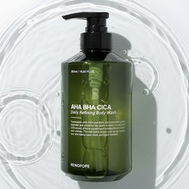 Lenopop AHA BHA CICA body wash, keratosis pores, chicken skin, back acne, dead skin care, cica soothing, mildly acidic, high moisturizing, 500ml, 1 piece / 레노포프 AHA BHA CICA 바디워시 모공각화증 닭살피부 등드름 각질케어 시카진정 약산성 고보습, 500ml, 1개