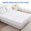 MUXHOMO 2 Pack King Size Mattress Protector, 100% Waterproof Quilted