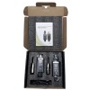 LASE UHF Wireless Microphone System XLR Mic Adapter 48V Transmitter