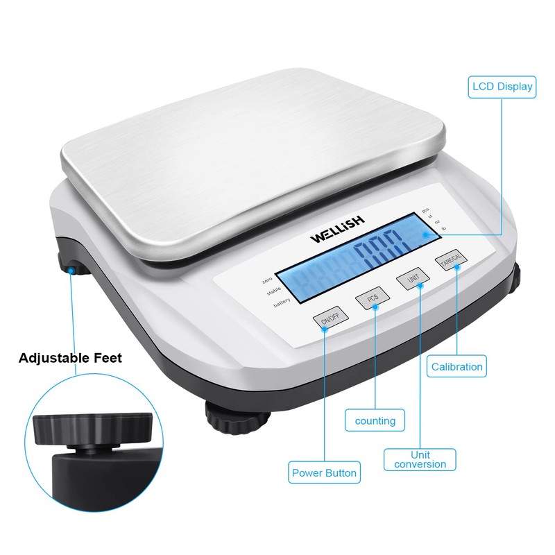 Lab Scale 5000g/0.01g High Precision Digital Scale Analytical Balance Electronic