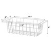 blitzlabs Chest Freezer Organizer Bins, Deep Freezer Basket Storage Rack