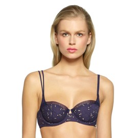 Felina Unveiled by Felina Beautiful Love - brasier sin forro, Azul Evening, 34DD