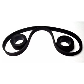 PRB 2 Pioneer Pinch Roller Tires & 1 Flat Capstan Belt For RT-909 RT-901