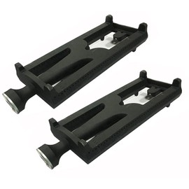 Wondjiont 2pack Cast Iron Grill Burners, Replacement for Select DCS 27, 27 Series and Lynx Gas Grill Models (16" x 6 1/4)
