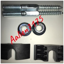 IKEA 2x IKEA Replacement Part Set #114334 #114254 #122998 (MALM) Mount Bed Headboard