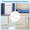 Three Pack Cordless Honeycomb Shade Lift Handles Replacement Parts for