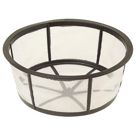 Rittenhouse Arag 8"" Strainer Basket for Screw-On Poly Tank Lid, Black, white