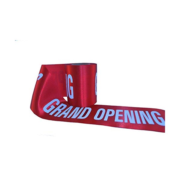 Grand Opening Ceremonial 4 inch 25 Yards Printed Ribbon