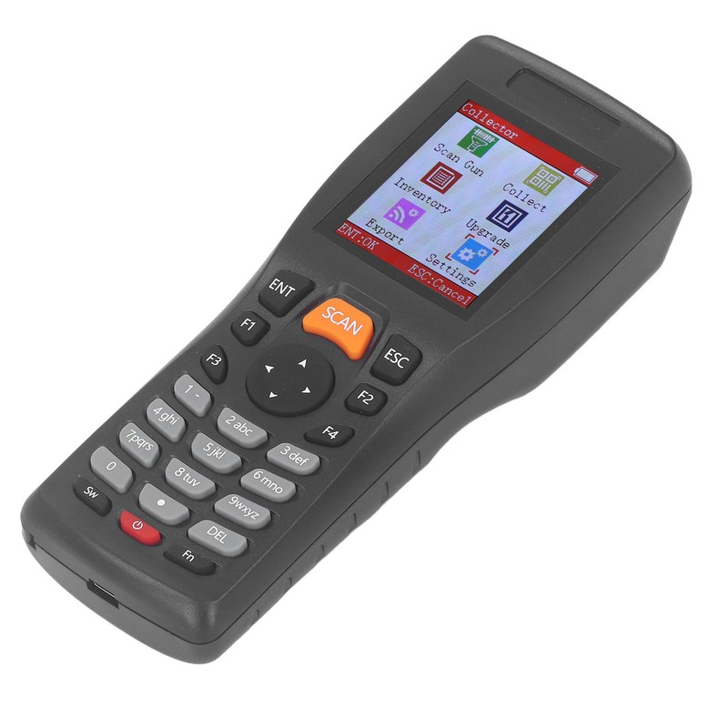 1D Barcode Scanner 2.4GHZ Wireless Data Collector Portable Inventory Scanner
