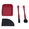 Complete Silicone Glue Kit Wood Glue Up Brushes Tray Comb