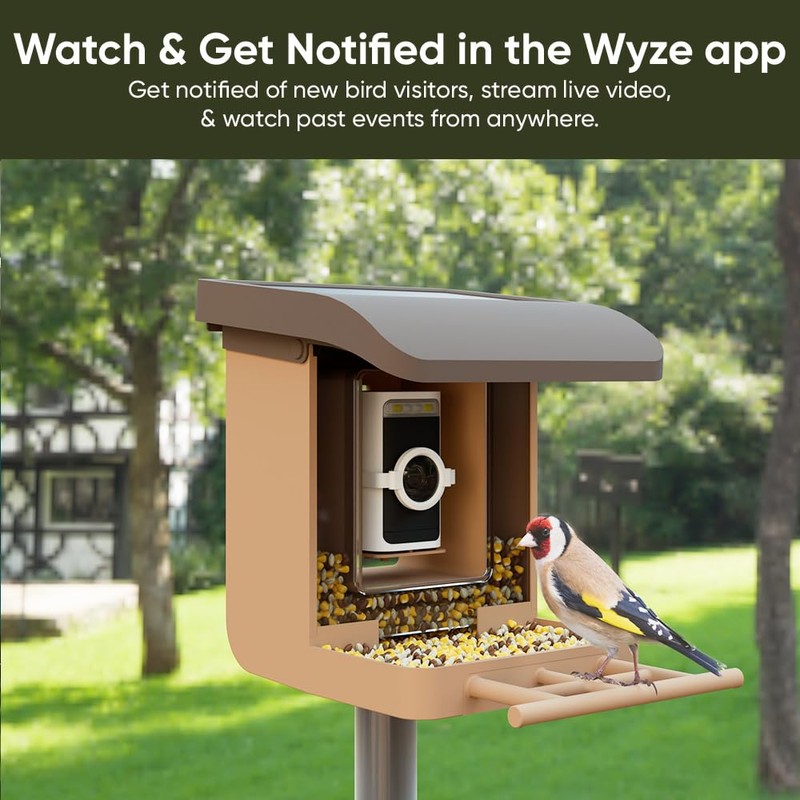 Bird Feeder Camera Case Compatible with Wyze Battery Cam Pro,