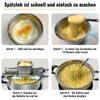 Spätzle Slicer, Stainless Steel Spaetzle Grater, Spaetzle Press with Rubber