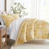 LINENS & HUTCH Comforter Set Patterned Microfiber All Season Down-Alternative