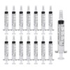 Pack of 20 Plastic Syringes 2 ml, Disposable Syringe and