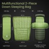 ATEPA Down Sleeping Bag for Adults, 700FP Recycled Wearable Ultralight