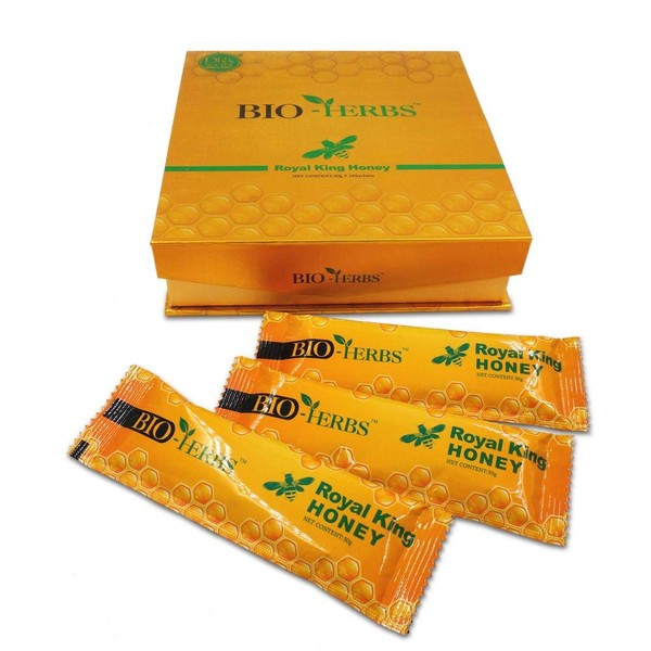 BIO-HERBS Royal King Honey 1.1 oz (30 g) x 10 Sticks