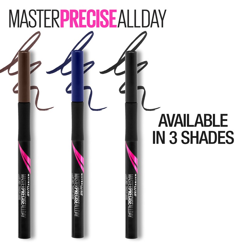 MAYBELLINE - Master Precise All Day Liquid Eyeliner Cobalt Blue