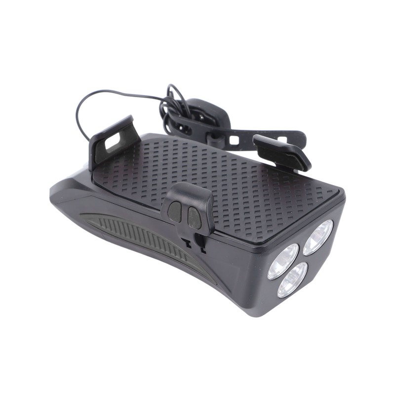 Bicycle Light Multifunctional Bike Phone Stand Headlight Speakers Kit for