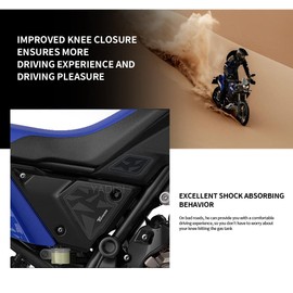 Motorcycle Sticker For Yamaha Tenere700 Tenere 700 World Raid 2022 - Non-slip Side Tank Pad Anti Scratch Decal Accessories