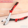 LEONTOOL Wire Crimping Tool with Cutter 8-Inch Electrical Pliers Terminal