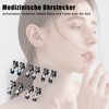 14 Pairs of Colourful Surgical Steel Stud Earrings for Women