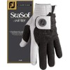 FootJoy Men's StaSof Winter Golf Glove, Pearl/Grey, Medium/Large, Pair