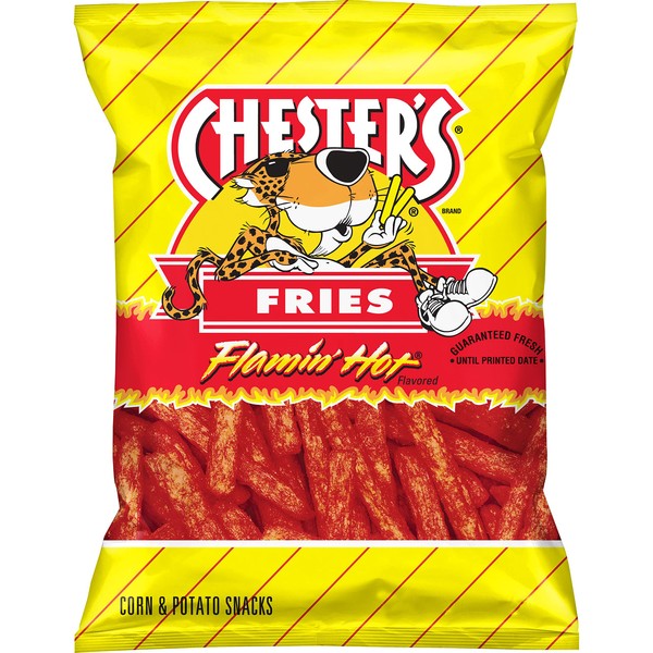 Chesters - Snacks de maíz y papa con sabor a patatas fritas calientes Chester's, 5.25 onzas
