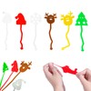 24Pcs Sticky Hands Toy for Christmas Party,Xmas Sticky Stretchy Fidget