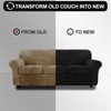 FestiCorp Velvet Sofa Cover for 3 Cushion Couch Sofa Slipcovers