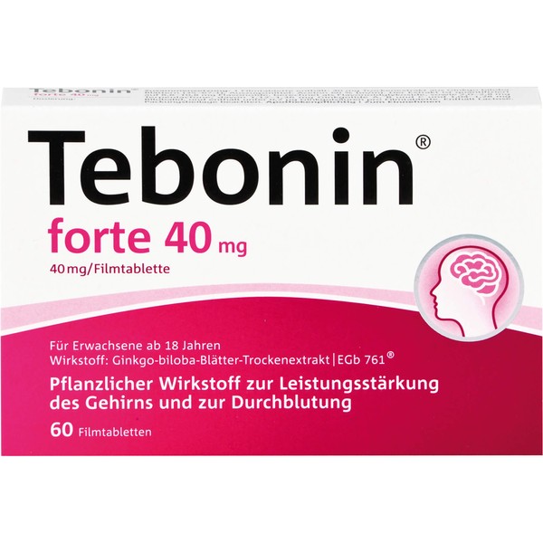Tebonin forte 40 mg Filmtabletten, 60 pcs. Tablets