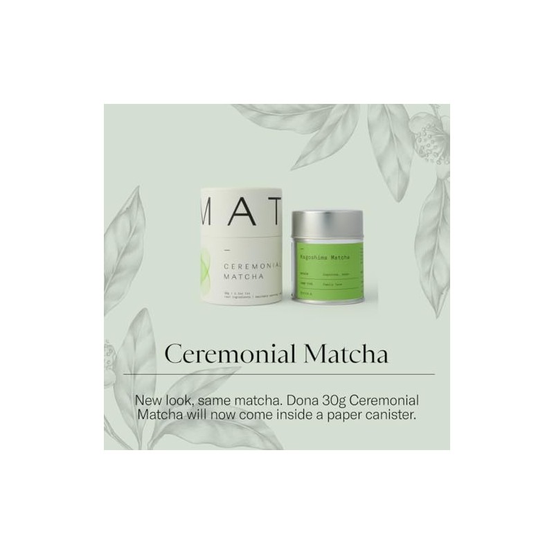 Dona First Flush Ceremonial Grade Matcha - Stone-Milled Excellence