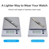 synsing 26mm Titanium Metal Quick Release WatchBand Compatible for Fenix