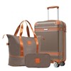 Hardshell Luggage Sets 3 Piece Carry-on Suitcase Double Spinner Wheels