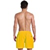 QRANSS Yellow Swimming Short Mens Swim Trunks Soft Washed Drawstring