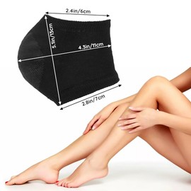 OUDQFCJ 2 Paar Gel-Fersensocken,weiche,feuchtigkeitsspendende Socken,Gelfutter,zehenlose Socken,bequem,weich,belüftet,feuchtigkeitsspendend,geeignet für die Pflege der Haut,trockene, rissige High