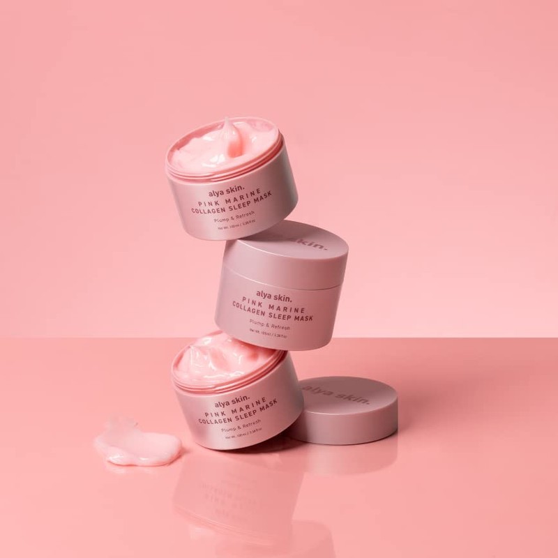 Alya Skin Pink Marine Collagen Sleep Mask (100ml)