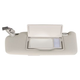 ANTUKO Gray Shade Visor Car Front Left Side with Mirror Replacement for 2005-2009 Outback Legacy 92011AG55AOR