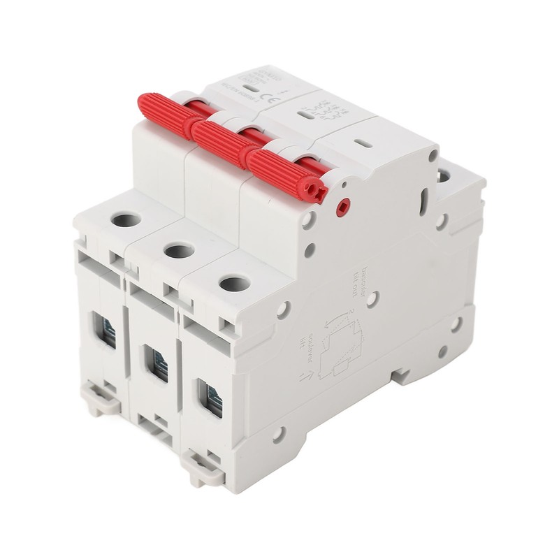 Miniature Circuit Breaker 6KA 3P DIN Rail Mounted Circuit Breaker