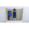 Adjustable Bottom Entry Toilet Fill Valve with ½ UK Plastic