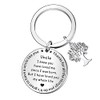 WTOPP Uncle Keyring Gifts Fathers Day Gift Christmas Birthday Gifts