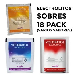 Electrolitos Orales En Polvo 18 Pack Varios Sabores                                                                                                   